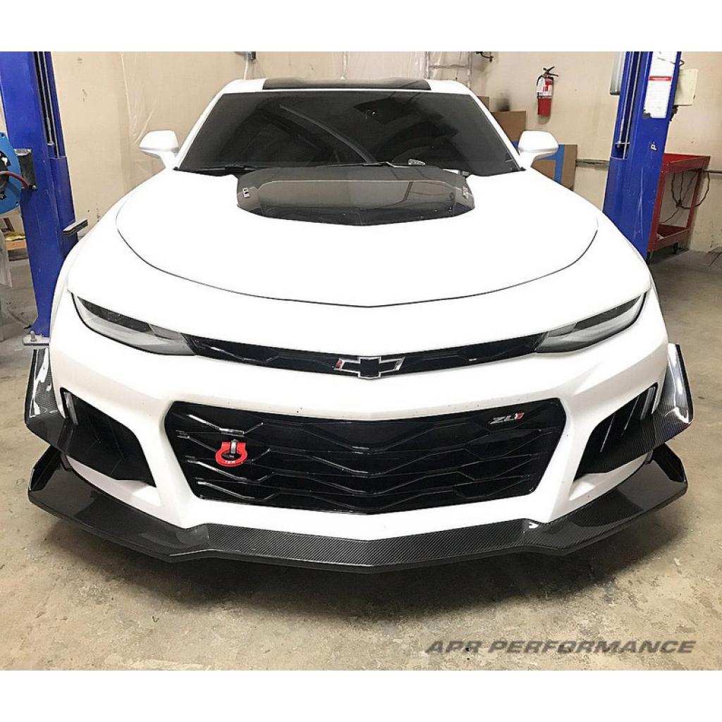 Chevrolet Camaro ZL1 Carbon Fiber Front Bumper Canards 2017 - 2024