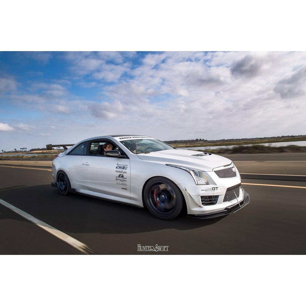 Cadillac ATS-V GT250 Carbon Fiber Adjustable Wing 2016-2019