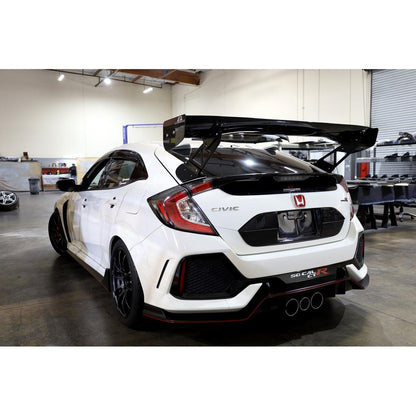 Honda FK8 Civic Type R GTC300 Carbon Fiber Adjustable Wing 2017 - 2021