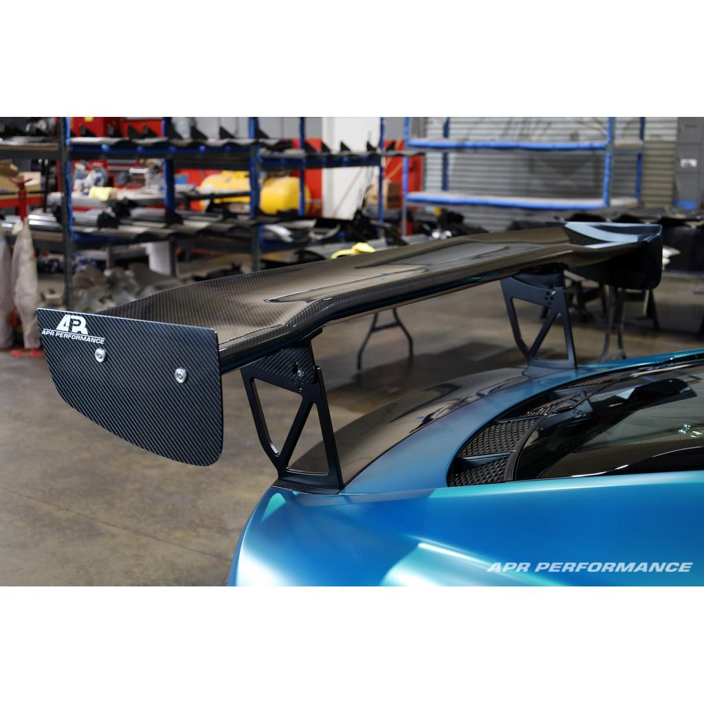 Audi R8 GTC500 Carbon Fiber Adjustable Wing and Trunk Panel Replacement 2016-2022