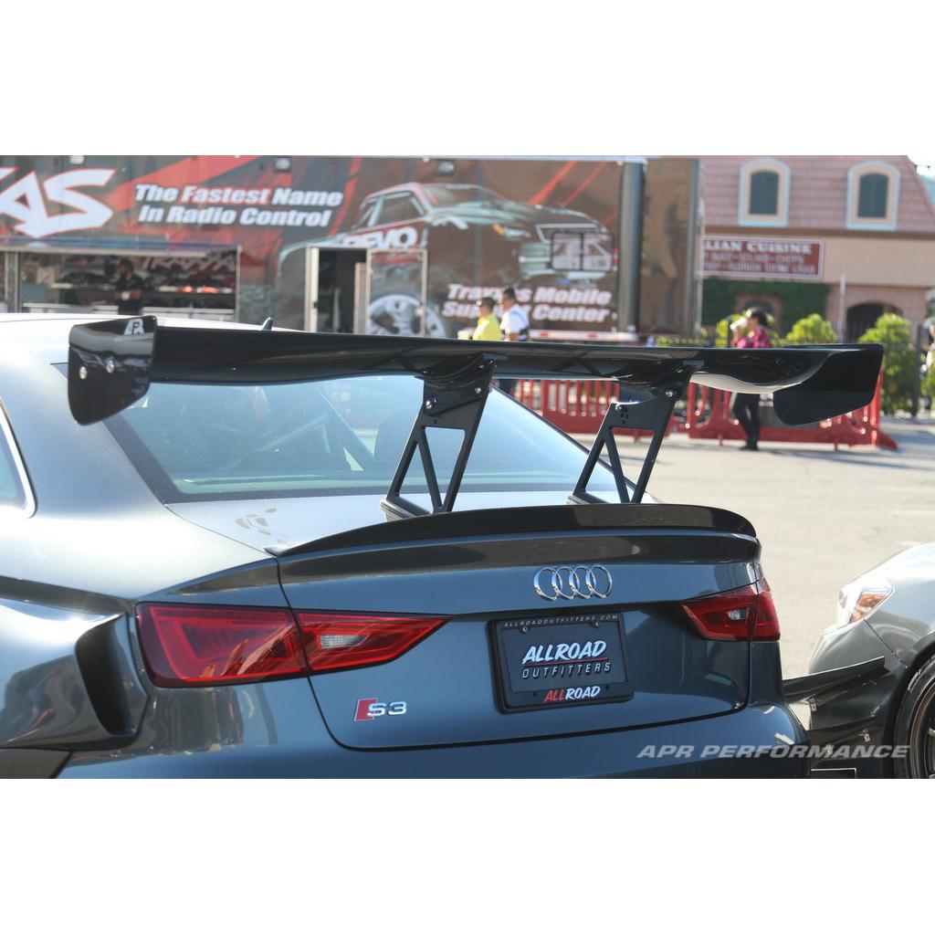 Audi S3 GTC300 67" Carbon Fiber Adjustable Wing 2013-2016