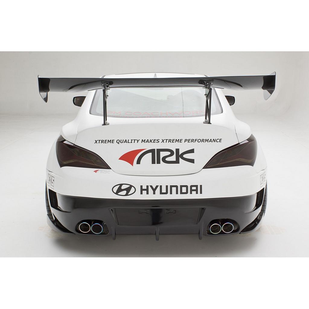 Hyundai Genesis Coupe 2009 - 2016 GTC300 Carbon Fiber Adjustable Wing