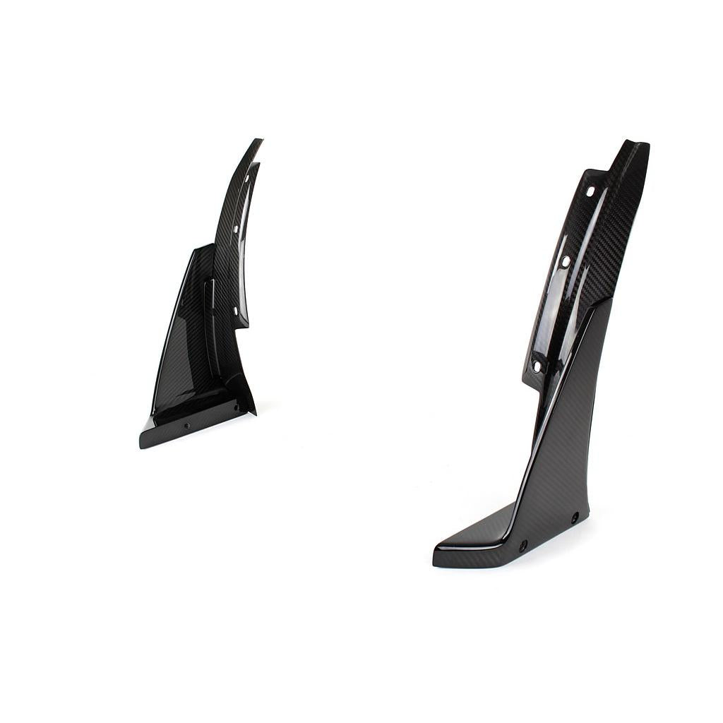 Chevrolet Corvette C7 Z06 Carbon Fiber Front Bumper Canards and Spats