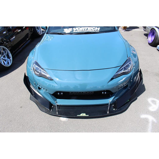 Scion FR-S/ Subaru BRZ RB Version 2 Carbon Fiber Front Wind Splitter 2013-2016