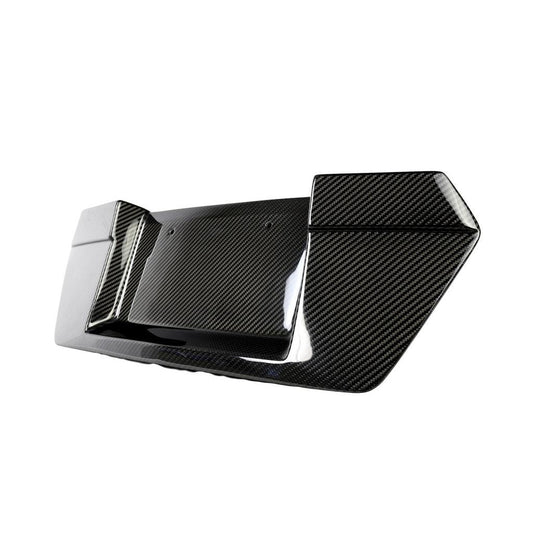 Chevrolet Corvette C8 Carbon Fiber License Plate Backing