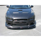 Mitsubishi Evolution X (Evo X) with OEM lip Carbon Fiber Front Wind Splitter 2008-2016