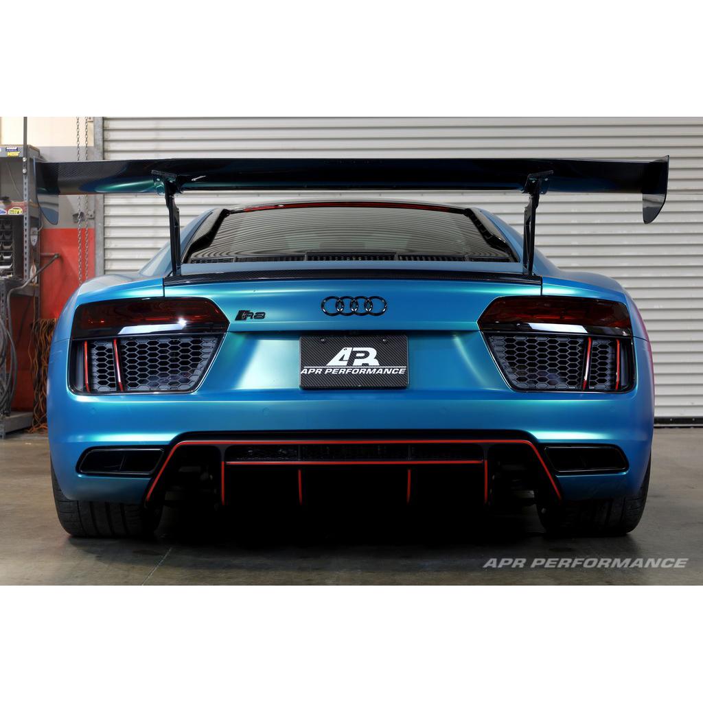 Audi R8 GTC500 Carbon Fiber Adjustable Wing and Trunk Panel Replacement 2016-2022