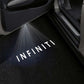 Infiniti QX80 Premium Door Puddle Lights Various  Designs 2014-2026