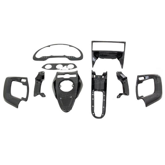Dry Carbon Fiber Interior Panel Trim Replacement for Lamborghini Gallardo LP550 LP560 LP570