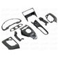 Dry Carbon Fiber Interior Panel Trim Replacement for Lamborghini Gallardo LP550 LP560 LP570