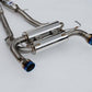 Invidia [2022+ Nissan Z] 70mm Gemini Cat Back Exhaust - Rolled TI Tips | HS22N4Z7GM1RTL