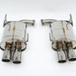 Invidia [22-26 WRX] Q300 3.5in. Rolled Dual Wall S.S Tip Axle-back Exhaust