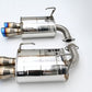 Invidia [22-26 WRX] Q300 3.5in. Rolled Dual Wall T.I Tip Axle-back Exhaust