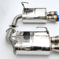 Invidia [22-26 WRX] Q300 3.5in. Rolled Dual Wall T.I Tip Axle-back Exhaust