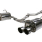 Invidia [22-26 WRX] Q300 Single Layer Stainless Steel Quad Tip Cat-Back Exhaust | HS22WRXG2S