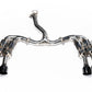 Invidia [22-26 WRX] R400 Gemini Single Layer Quad Black Tip Cat-Back Exhaust