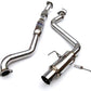 Invidia [22-26 WRX] Single N1 Stainless Steel Tip Cat-Back Exhaust | HS22SW4GTP