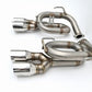 Invidia [22-26 WRX] Twin Loop 3.5in. Single Layer S.S Tip Axle-Back Exhaust