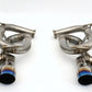 Invidia [22-26 WRX] Twin Loop 3.5in. Single Layer T.I Tip Axle-Back Exhaust