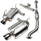 Invidia [00-09 Honda S2000] Dual Titanium Tip Q300 Cat Back Exhaust | HS00HS1G2T