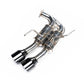 Invidia [15-21 WRX/STI] Gemini R400 Signature Series Black Tip Quad Tip Exhaust