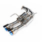 Invidia [15-21 WRX/STI] Gemini R400 Titanium Quad Tip Exhaust