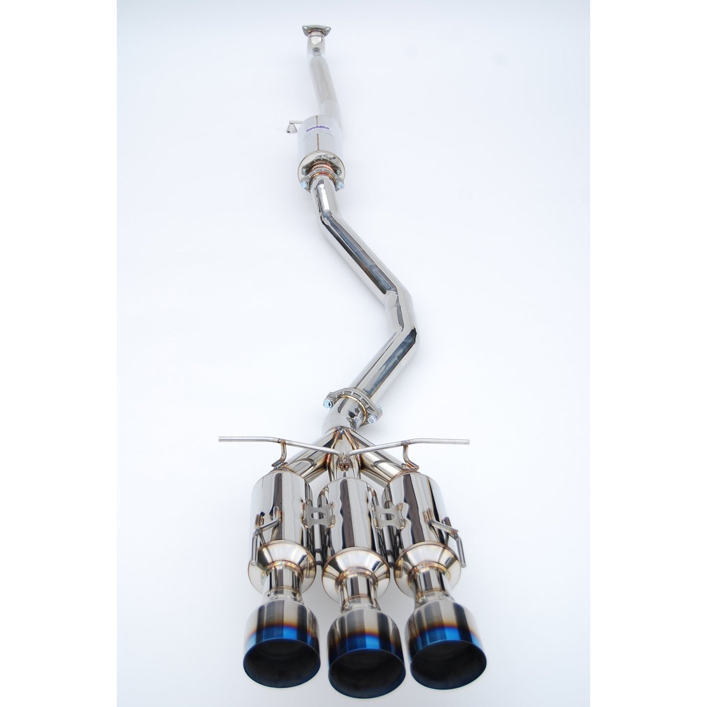 Invidia Gemini Triple Titanium Tip Cat-back Exhaust Honda Civic SI Coupe 2017+ | HS17CS27GM3ST