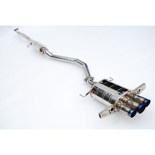 Invidia Q300 Triple Titanium Tip Cat Back Exhaust Honda Civic Sport Hatchback 2017+ | HS17CHB7Q33ST