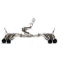 Invidia [15-21 WRX/STI] Gemini R400 Titanium Quad Tip Exhaust