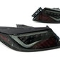 OLM "Scythe Style" LED Taillights (Smoke Lens/Black Base/White Bar) - 2022+ BRZ / GR86