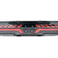 OLM V2 F1 Rear Fog Light (Clear Lens, Black Base, Red Bar) - 2022 BRZ / GR86