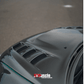 JDMuscle [08-14 WRX/STI] Carbon Fiber Hood V3 w/ Heat Extract