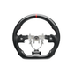 JDMuscle [08-14 WRX/STI] Carbon Lite Series Carbon Fiber Steering Wheel w/ Red Accents