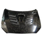JDMuscle [08-15 Mitsubishi Lancer EVO X] Tanso Carbon Fiber Hood w/ heat extract *SPECIAL ORDER. NO CANCELLATION