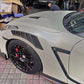 JDMuscle [09-24 GT-R] Carbon Fiber Fender Ducts - NSM Style