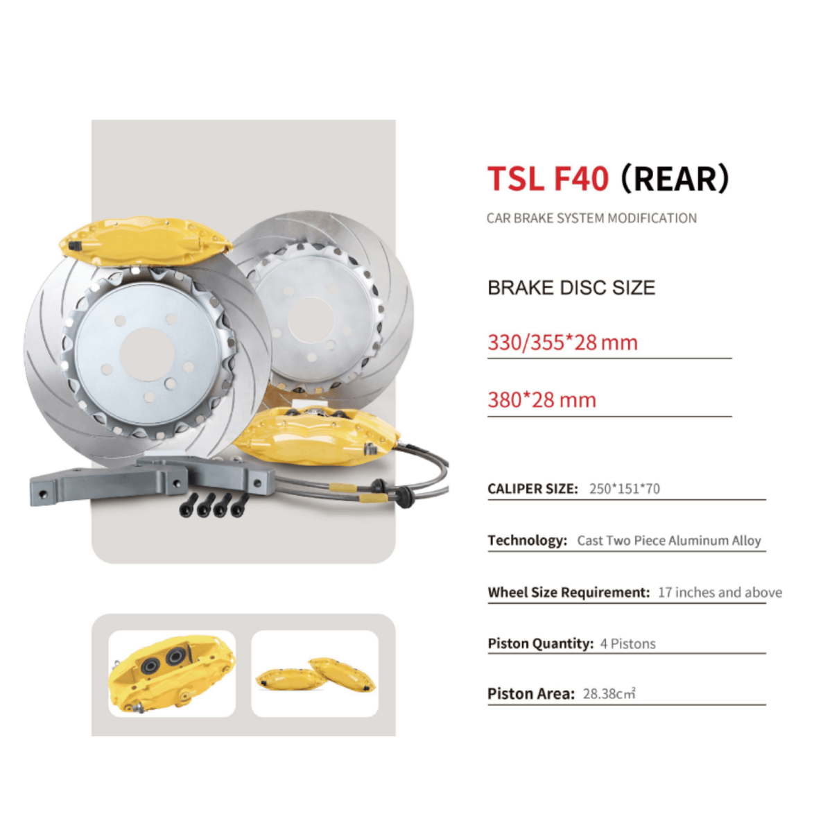 JDMuscle [22-26 WRX] Big Brake Kit - MT and CVT *Specia Order*