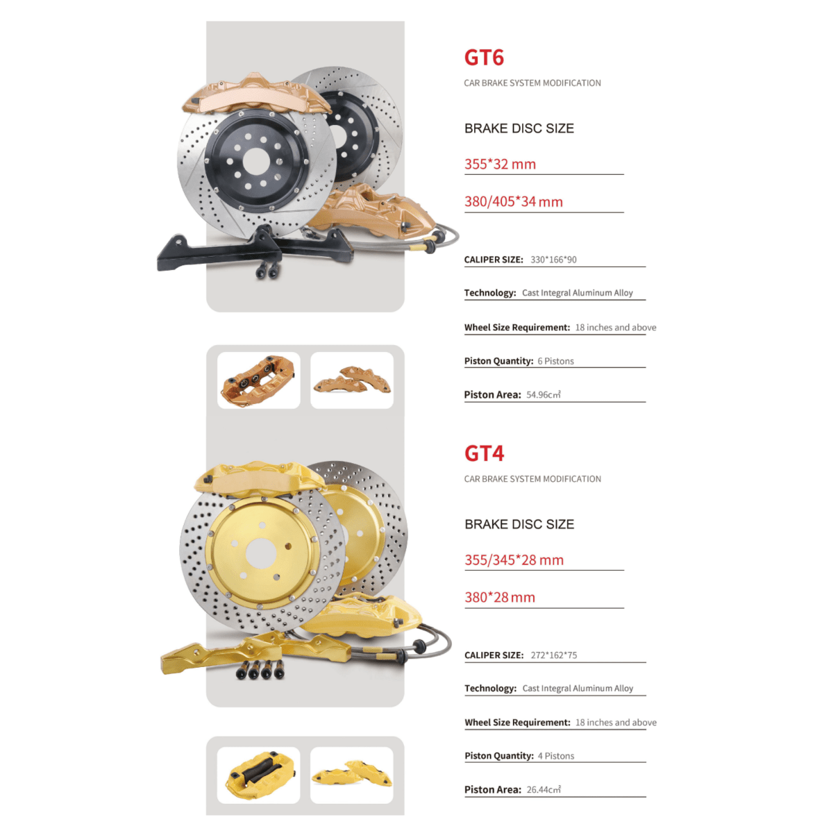 JDMuscle [22-26 WRX] Big Brake Kit - MT and CVT *Specia Order*