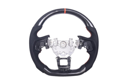 JDMuscle [22-26 WRX] Carbon-Pro Series Steering Wheel compatible w/ MT & CVT