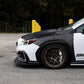 JDMuscle [22-25 WRX w/ FMIC] Carbon Fiber Scoopless Hood V1