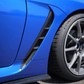 JDMuscle [22-26 BRZ/GR86] Carbon Fiber Fender Vent Garnish V1 *Clearance* No Returns*