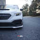 JDMuscle [22-26 WRX] Canards V1 - ABS / Paint Matched / Gloss Black *CLEARANCE*NO RETURNS*