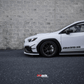JDMuscle [22-26 WRX] Canards V1 - ABS / Paint Matched / Gloss Black *CLEARANCE*NO RETURNS*