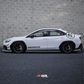 JDMuscle [22-26 WRX] Canards V1 - ABS / Paint Matched / Gloss Black *CLEARANCE*NO RETURNS*