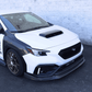 JDMuscle [22-26 WRX] Carbon Fiber CS Style Front Lip