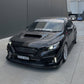 JDMuscle [22-26 WRX] Carbon Fiber V2  Front Bumper Lip