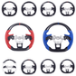 JDMuscle [22-26 WRX] Carbon-Pro Series Steering Wheel compatible w/ MT & CVT