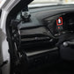 JDMuscle [22-26 WRX] Dashboard Instrument Panels Replacements - Carbon Fiber/Leather/Alcantara