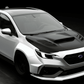 JDMuscle [22-26 WRX] Kogeki Style Front Lip
