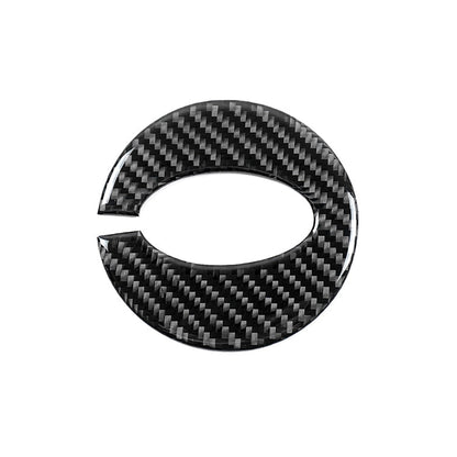 JDMuscle [22-26 WRX] P&S Series Carbon Fiber Airbag Trim Cover | Black Carbon Fiber/ Red Carbon Fiber*Clearance*No Returns*