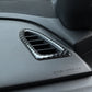 JDMuscle [22-26 WRX] P&S Series Carbon Fiber Dash AC Trim 2 PC | Black Carbon Fiber/ Red Carbon Fiber*Clearance*No Returns*